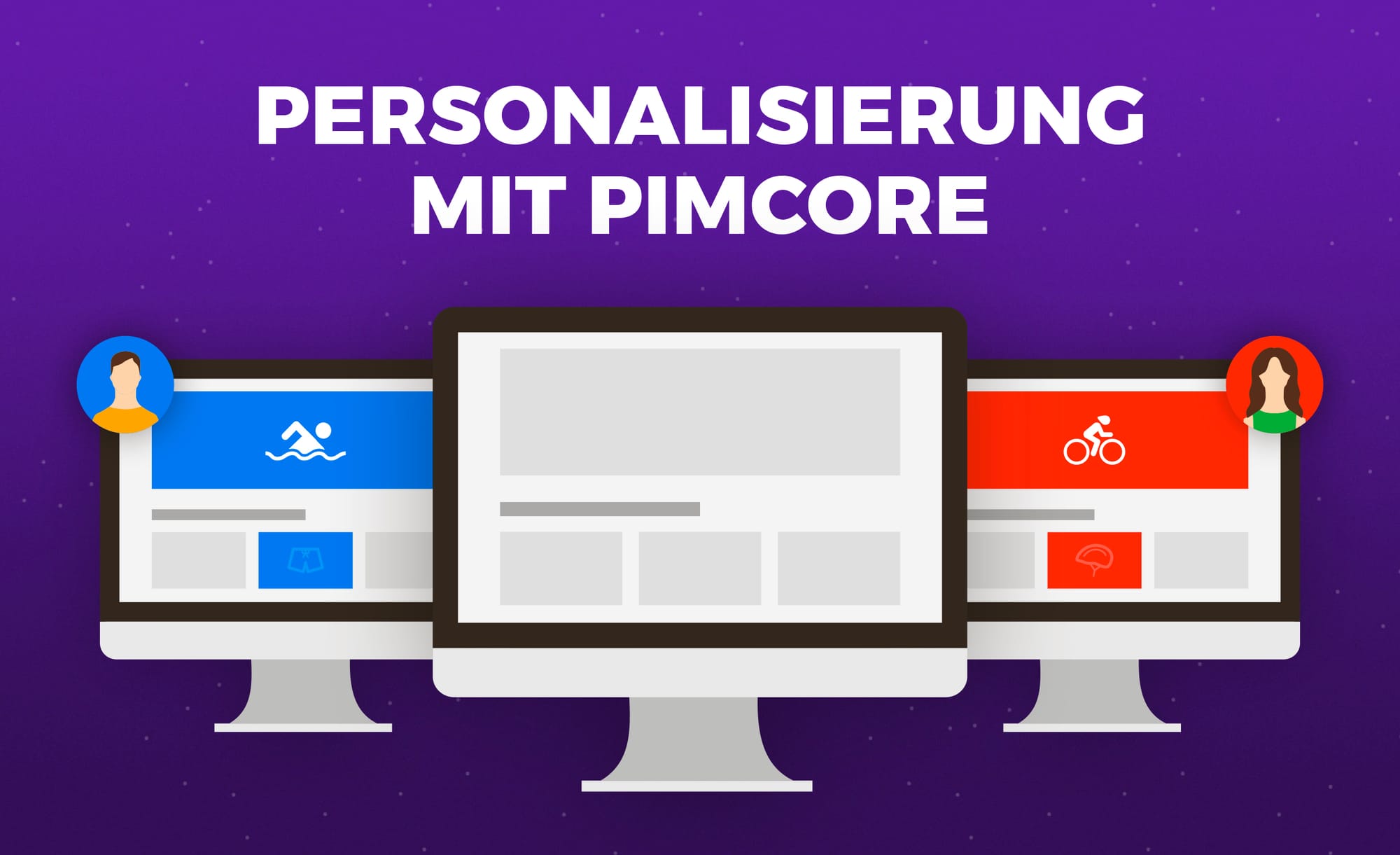 Illustration Personalisierung mit Pimcore