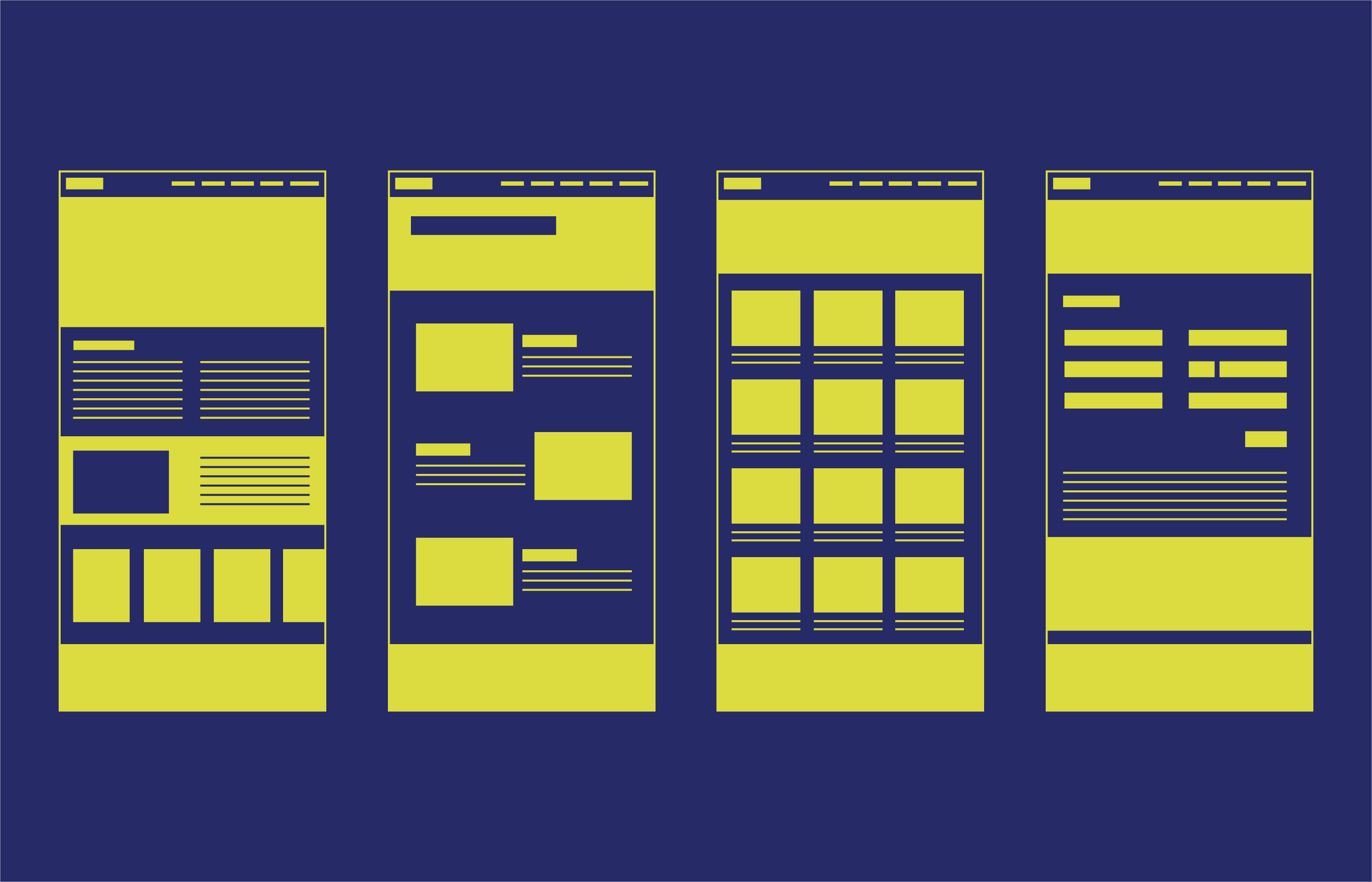 Diese Grafik veranschaulicht wie ein Wireframe aufgebaut ist.